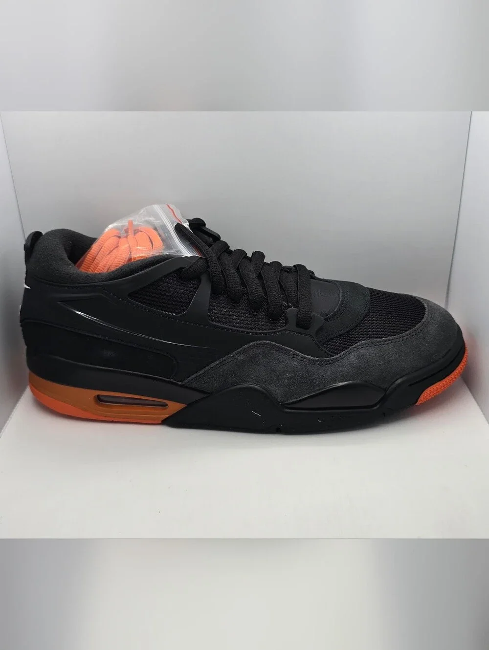 Nike Air Jordan 4 RM Black Starfish Orange Anthracite HF8126-001  Men's 11.5